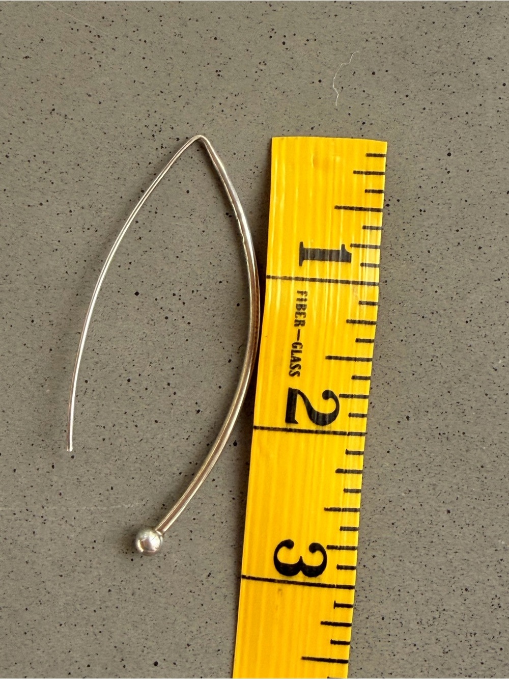 Silpada Sterling Silver Curved Threader Earrings - Picture 4 of 4
